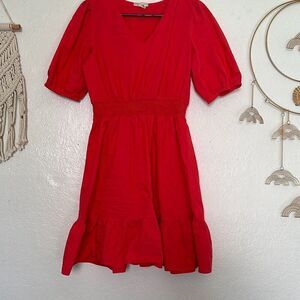 52Seven Size small red dress ( small mark in the back )